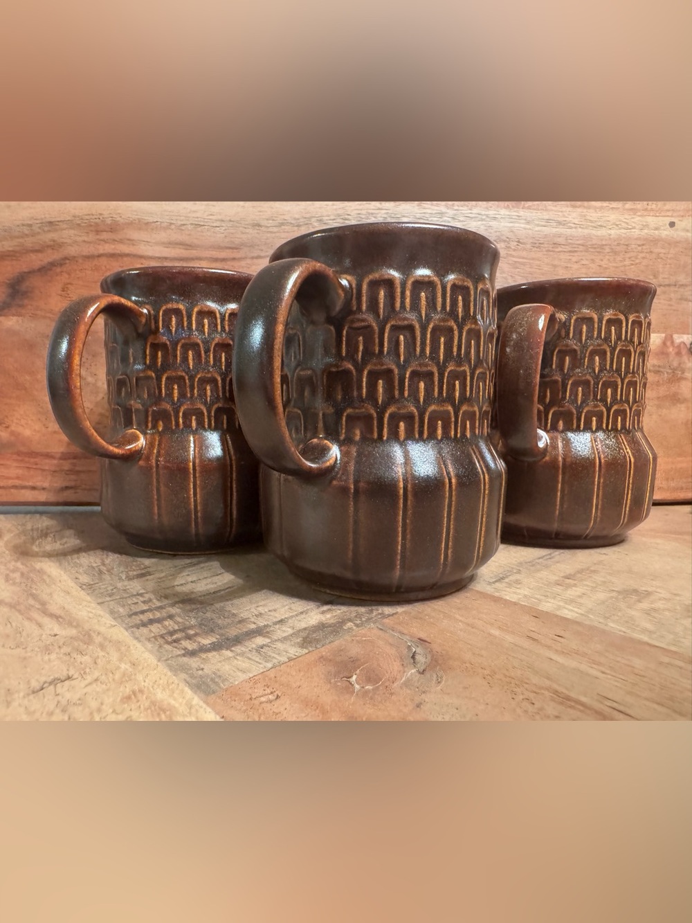 Vintage Wedgwood Pennine Cotswold Mugs – Set of 3 – 1965–1971 England